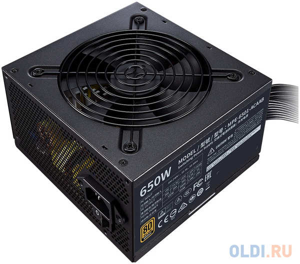 Блок питания Cooler Master MWE Bronze V2 650 Вт 4348439034