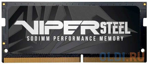 Оперативная память для компьютера Patriot Viper Steel SO-DIMM 16Gb DDR4 2400 MHz PVS416G240C5S