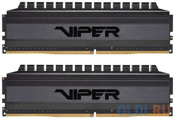 Оперативная память для компьютера Patriot Viper 4 Blackout DIMM 8Gb DDR4 3000 MHz PVB48G300C6K 4348439318