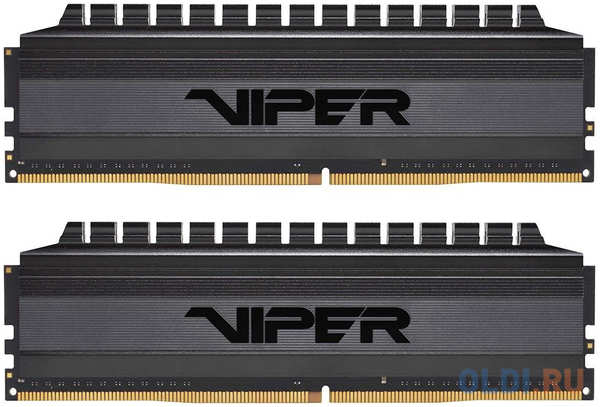 Оперативная память для компьютера Patriot Viper 4 Blackout DIMM 16Gb DDR4 4000 MHz PVB416G400C9K