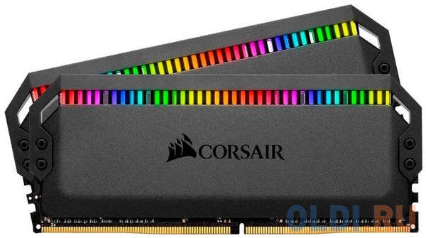 Оперативная память для компьютера Corsair CMT16GX4M2C3600C18 DIMM 16Gb DDR4 3600MHz
