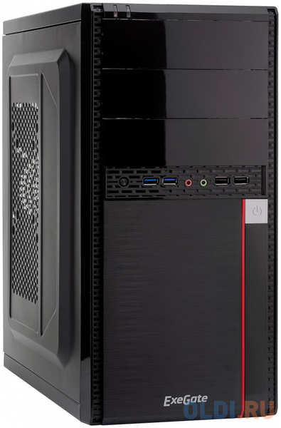 Корпус microATX Exegate MA-371X 450 Вт чёрный EX277436RUS 4348439490