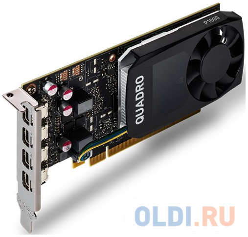 Видеокарта PNY Quadro P1000 VCQP1000V2-PB 4096Mb