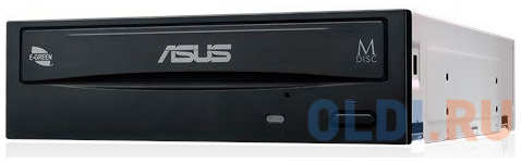 Привод DVD-RW Asus DRW-24D5MT/BLK/B/GEN no ASUS Logo SATA внутренний oem