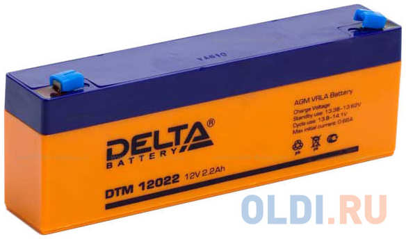 Батарея Delta DTM 12022 2.2Ач 12B 4348441326