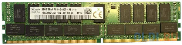 Оперативная память 32Gb PC4-19200 2400MHz DDR4 DIMM Hynix HMA84GR7MFR4N-UH