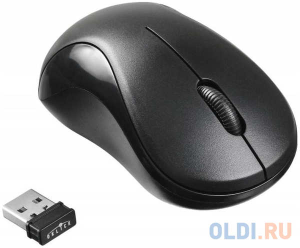 Мышь беспроводная Oklick 605SW чёрный USB 4348444979