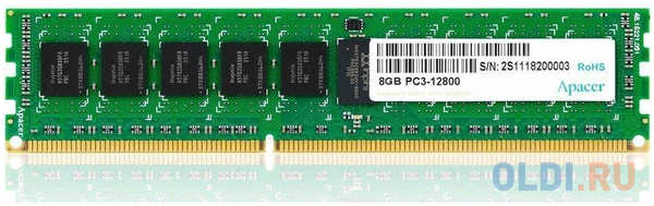 Оперативная память для компьютера Apacer DL.08G2K.KAM DIMM 8Gb DDR3 1600 MHz DL.08G2K.KAM 4348448652
