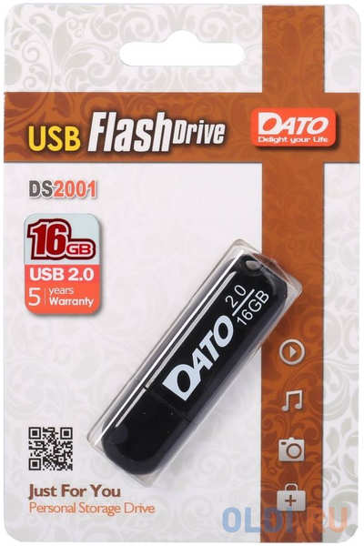 Флешка 16Gb Dato DS2001-16G USB 2.0