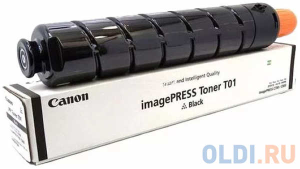 Тонер Canon T01 BK 8066B001 туба 1040гр. для копира IPC800