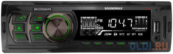 Автомагнитола Soundmax SM-CCR3063FB 1DIN 4x45Вт 4348451229