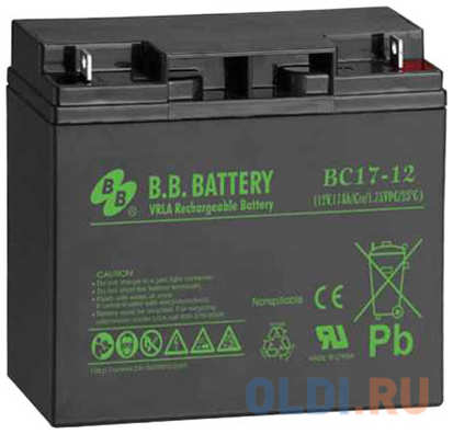 BB-Mobile Батарея для ИБП BB BC 17-12 12В 17Ач 4348451617