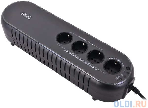 ИБП Powercom WOW-1000U 1000VA/500W USB (3+1 EURO) 434845164