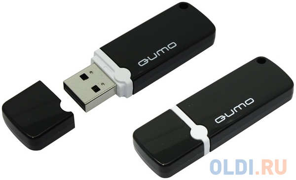 Флешка 64Gb QUMO QM64GUD-OP2-black USB 2.0