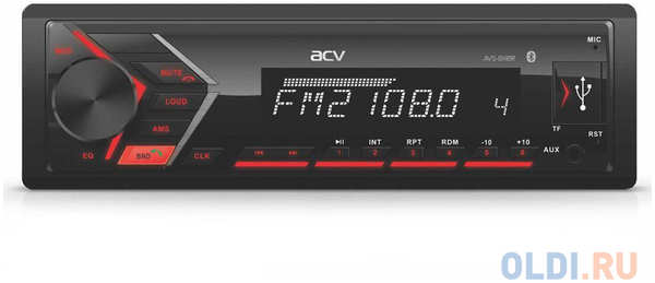 Автомагнитола ACV AVS-814BR 1DIN 4x50Вт