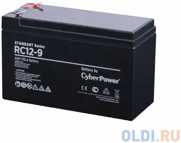 Battery CyberPower Standart series RC 12-9 / 12V 9 Ah 4348455006