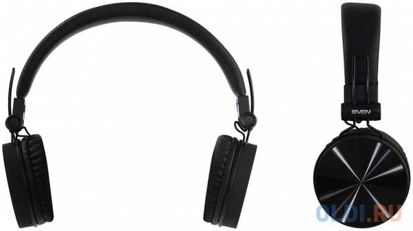 Беспроводные стереонаушники с микрофоном SVEN AP-B500MV, черный (Bluetooth) 4348455014