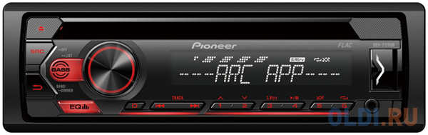 Автомагнитола CD Pioneer DEH-S120UB 1DIN 4x50Вт 4348455249