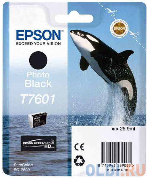Картридж Epson C13T76014010 для Epson SC-P600 фото