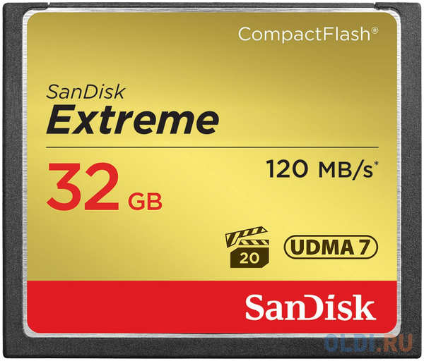 Карта памяти Compact Flash Card 32Gb SanDisk SDCFXSB-032G-G46 4348457106