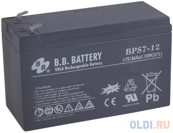 Батарея B.B. Battery BPS 7-12 7Ач 12B 4348457493