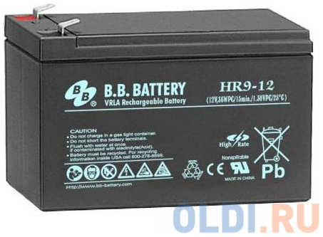 Батарея B.B. Battery HR9-12 9Ач 12B 4348457499