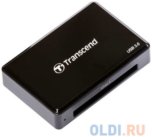 Картридер внешний Transcend TS-RDF2 USB3.0 CFast 2.0/CFast 1.1/CFast 1.0 черный