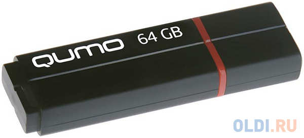 Флешка 64Gb QUMO QM64GUD3-SP-black USB 3.0