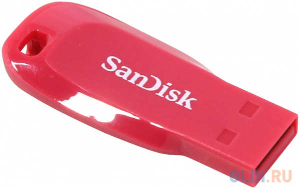 Флешка USB 16Gb SanDisk Cruzer Blade SDCZ50C-016G-B35PE розовый 4348461661