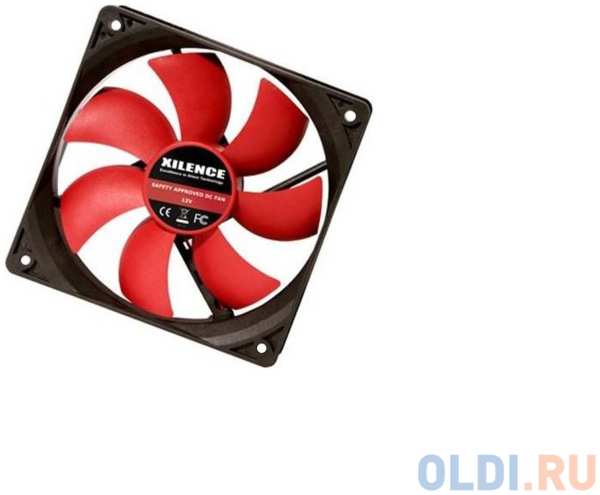 Вентилятор Xilence COO-XPF80.R 80х25mm 12W 3+4pin red 4348469537