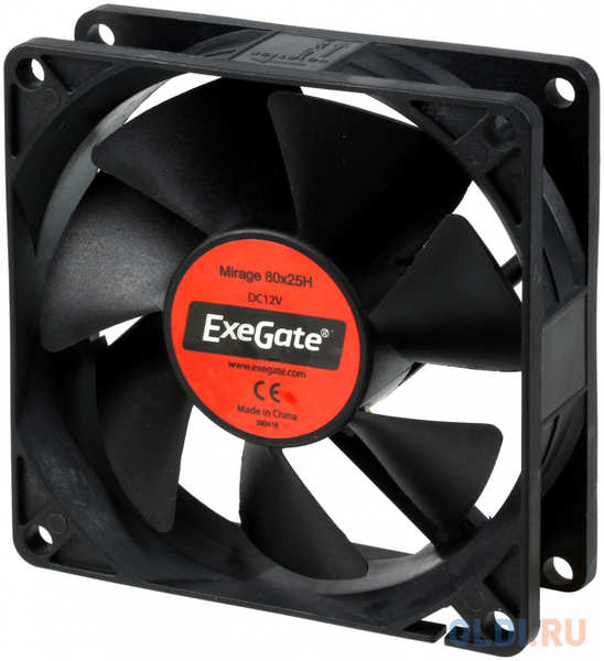 Exegate EX253948RUS Вентилятор для корпуса Exegate/, 2200 об./мин., 3pin 4348477033