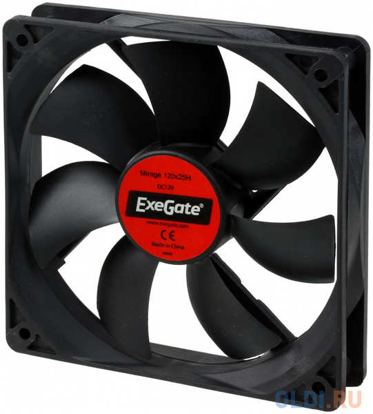 Exegate EX253951RUS Вентилятор для корпуса Exegate/, 1600 об./мин.,3pin 4348477054