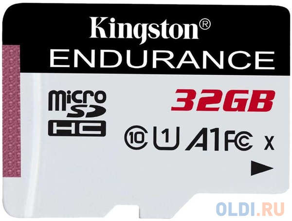 Флеш карта microSDHC 32Gb Class10 Kingston SDCE/32GB High Endurance w/o adapter