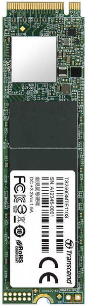 SSD накопитель Transcend MTE110S 256 Gb PCI-E 3.0 x4 4348486296