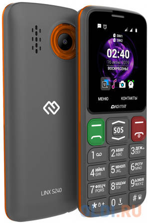 Мобильный телефон Digma Linx S240 2.44″ Bluetooth