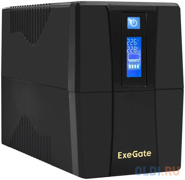 ИБП Exegate Power Smart ULB-850.LCD.AVR.EURO.RJ.USB 850VA 4348500051