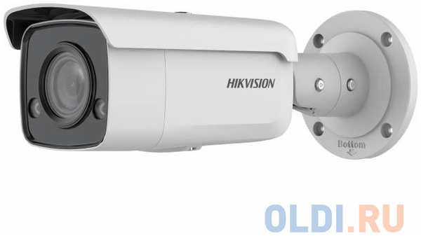 Камера IP Hikvision DS-2CD2T47G2-L(C)2.8 CMOS 1/1.8’’ 2.8 мм 2688 x 1520 Н.265 H.264 MJPEG H.264+ H.265+ RJ-45 LAN PoE белый 4348500315
