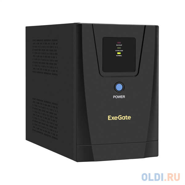 Exegate EP285496RUS ИБП ExeGate SpecialPro UNB-1500.LED.AVR.C13.RJ.USB