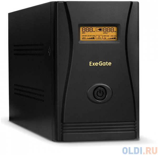 Exegate EP285517RUS ИБП ExeGate SpecialPro Smart LLB-2000.LCD.AVR.C13.RJ.USB