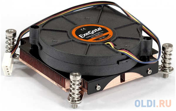 Кулер для процессоров Intel Exegate ESNK-0049.PWM.1U.2011/66.Cu 4348501244