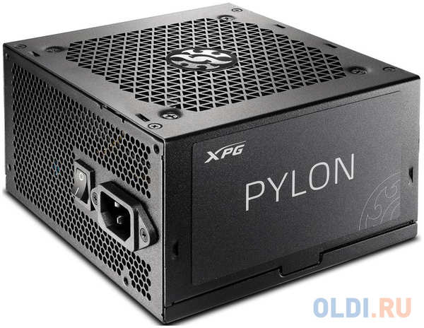 A-Data Игровой блок питания XPG PYLON550B-BLACKCOLOR Игровой блок питания чёрный (550 Вт, PCIe-2шт, ATX v2.31, Active PFC, 120mm Fan, 80 Plus Bronze) 4348501824