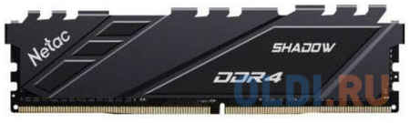 Оперативная память для компьютера Netac Shadow DIMM 16Gb DDR4 3200 MHz NTSDD4P32SP-16E