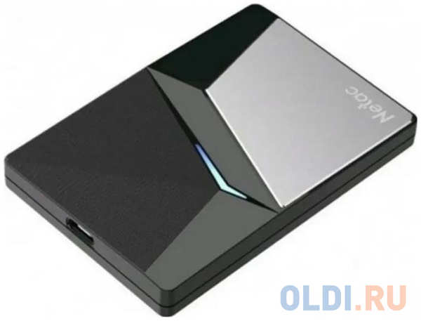 Внешний SSD диск 2.5″ 2 Tb USB Type-C Netac NT01Z7S-002T-32BK серый черный 4348502179