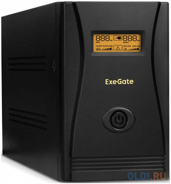ИБП Exegate SpecialPro Smart LLB-3000.LCD.AVR.4SH.RJ.USB 3000VA