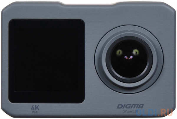 Экшн-камера Digma DiCam 520 серый 4348504409
