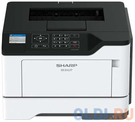 Принтер SHARP MXB467PEU A4, 44 стр мин,Ethernet, стартовый комплект РМ, дуплекс 4348505011