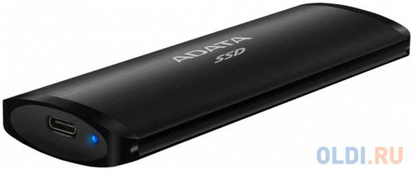 Внешний SSD диск 1.8″ 2 Tb USB Type-C A-Data SE760 серый 4348505583