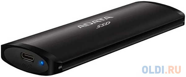 Внешний SSD диск 1.8 2 Tb USB 3.2 Gen 2 A-Data SE760 External ASE760-2TU32G2-CBK