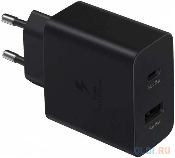 Сетевое зарядное устройство Samsung EP-TA220NBEGRU 3 А USB USB-C черный 4348508307