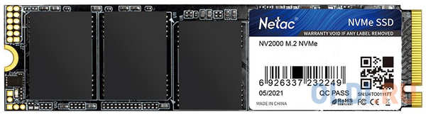 SSD накопитель Netac NV2000 512 Gb PCI-E 3.0 x4